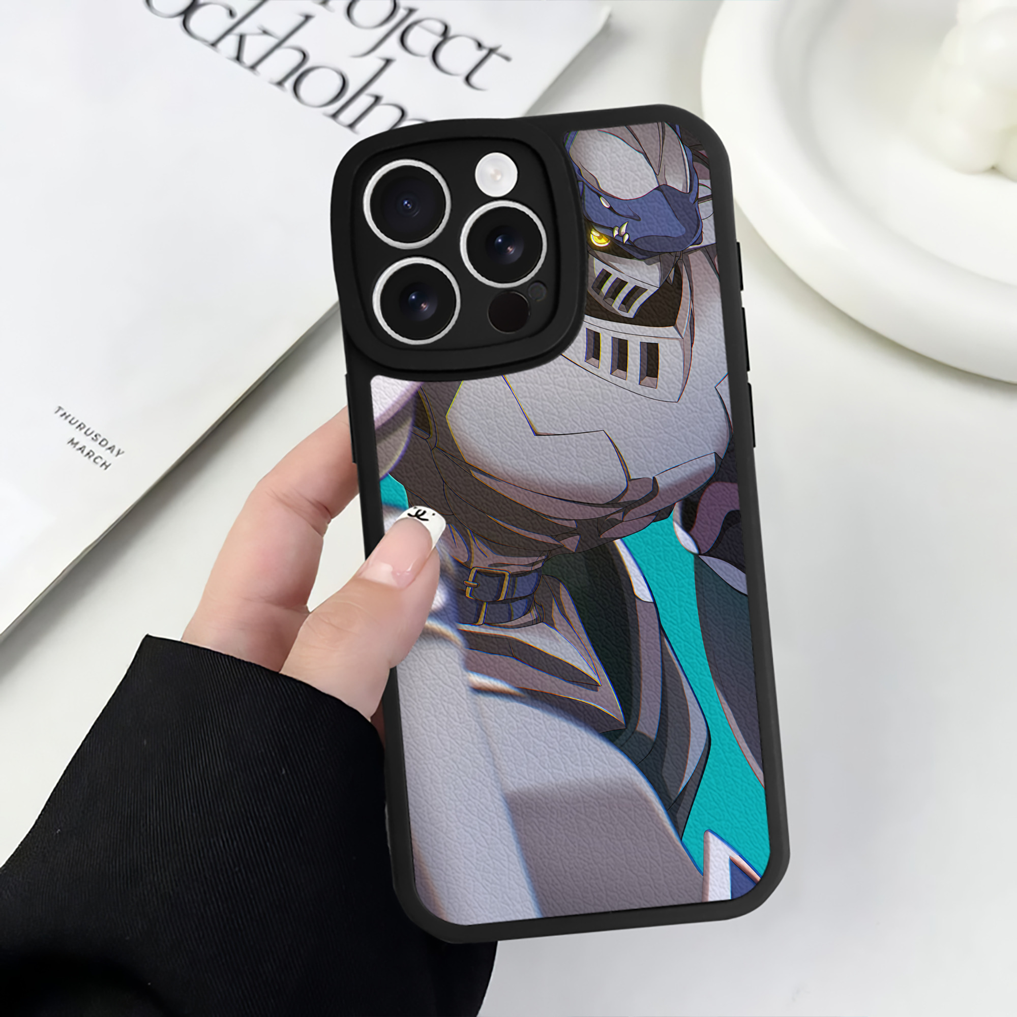（画像用） Digimon デジタルモンスター/デジモン 【iPhone 16シリーズ対応】シリコンスマホケース（レザー調） 材質：シリコン
